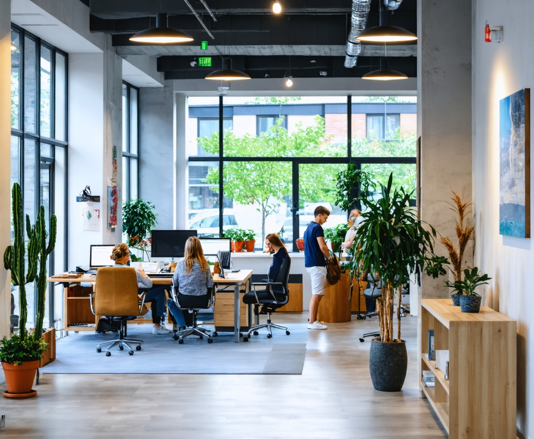 Tím RastPodniku v moderných priestoroch našej nitrianskej kancelárie